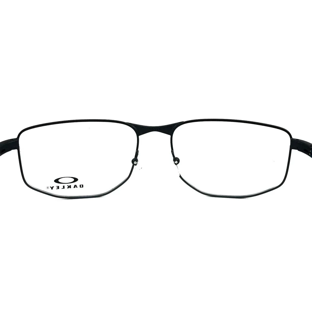 Oakley Eyeglasses Frame Addams OX3012-0356 Satin Light Steel Rectangle 56-17-140